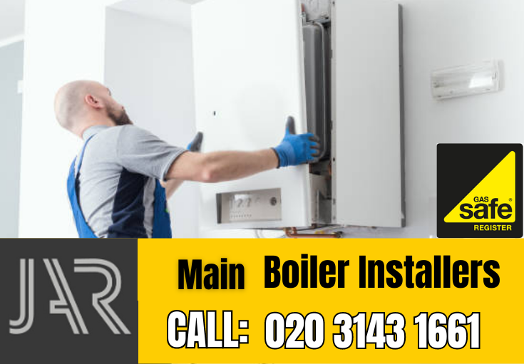 Main boiler installation Tilbury